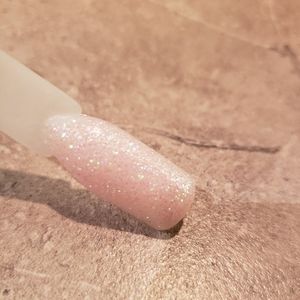 Blush Pink Arylic and Dip Powder